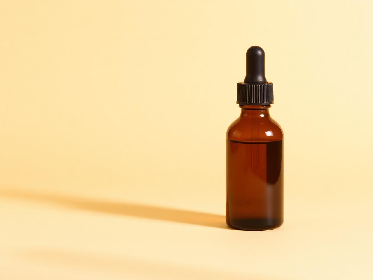 Amber Glass Dropper Bottle